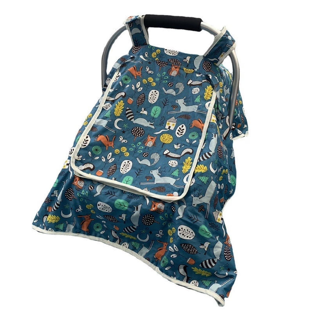 Infant Carseat Canopy Cover, Pure Cotton Q915