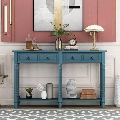 Antique Navy Console Table B541