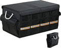Black Pack of 2 Collapsible Car Trunk Organizer V914521