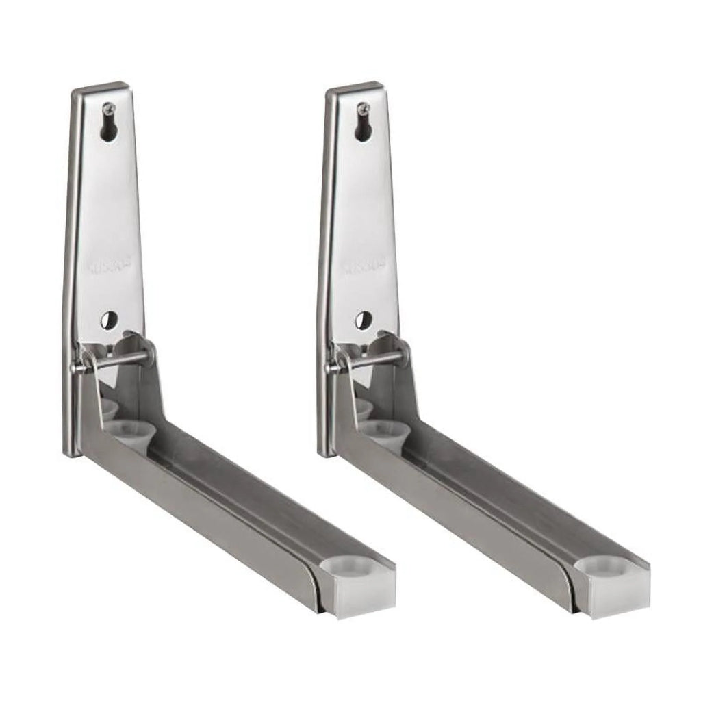Stainless Steel Microwave Oven Shelf Rack Wall Mounted Stand Support Frame H231