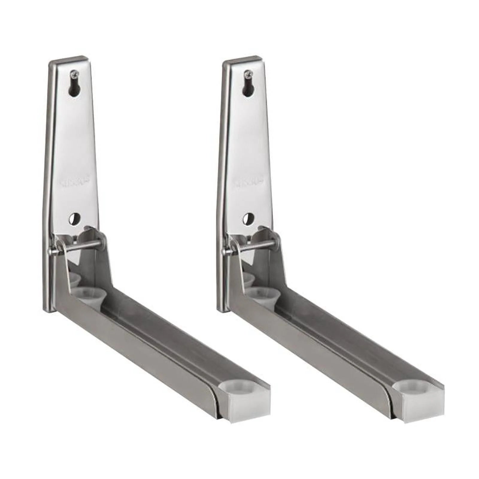 Stainless Steel Microwave Oven Shelf Rack Wall Mounted Stand Support Frame H231