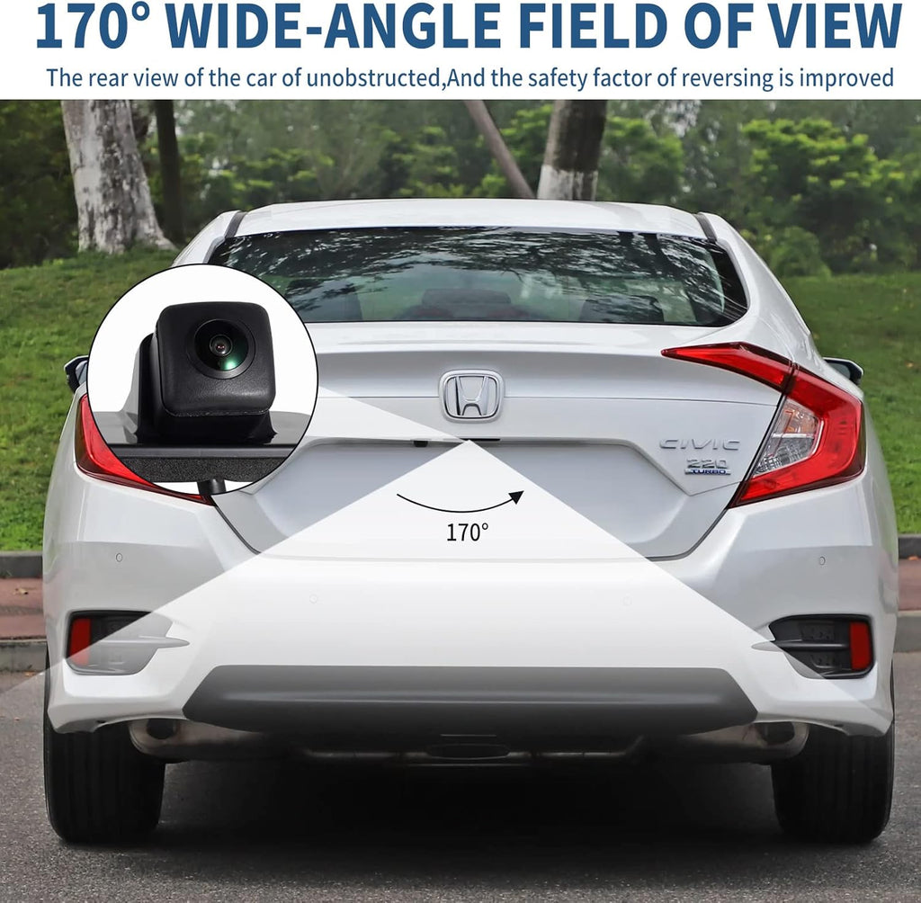 Rear View Backup Camera for 2014-2017 Honda Accord Sedan, Pack of 2 M331