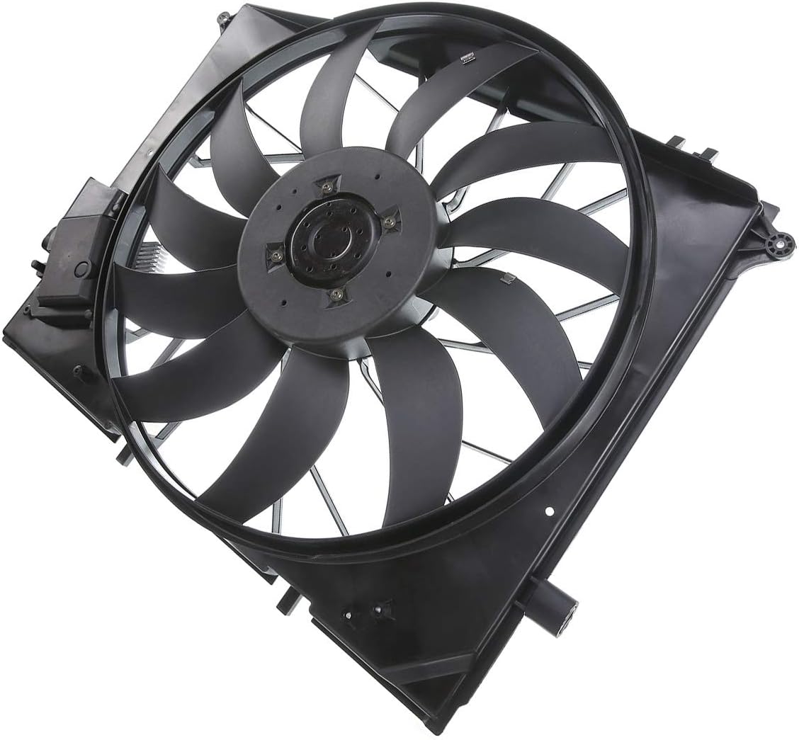 Cooling Fan Assembly for Mercedes-Benz C215 W220 R230 CL600 S55 AMG SL600 SL63 65 AMG Z507268