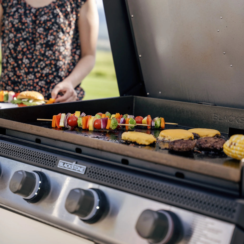 36" Built-In Griddle with Hood and Stainless Steel Insulation Jacket I946