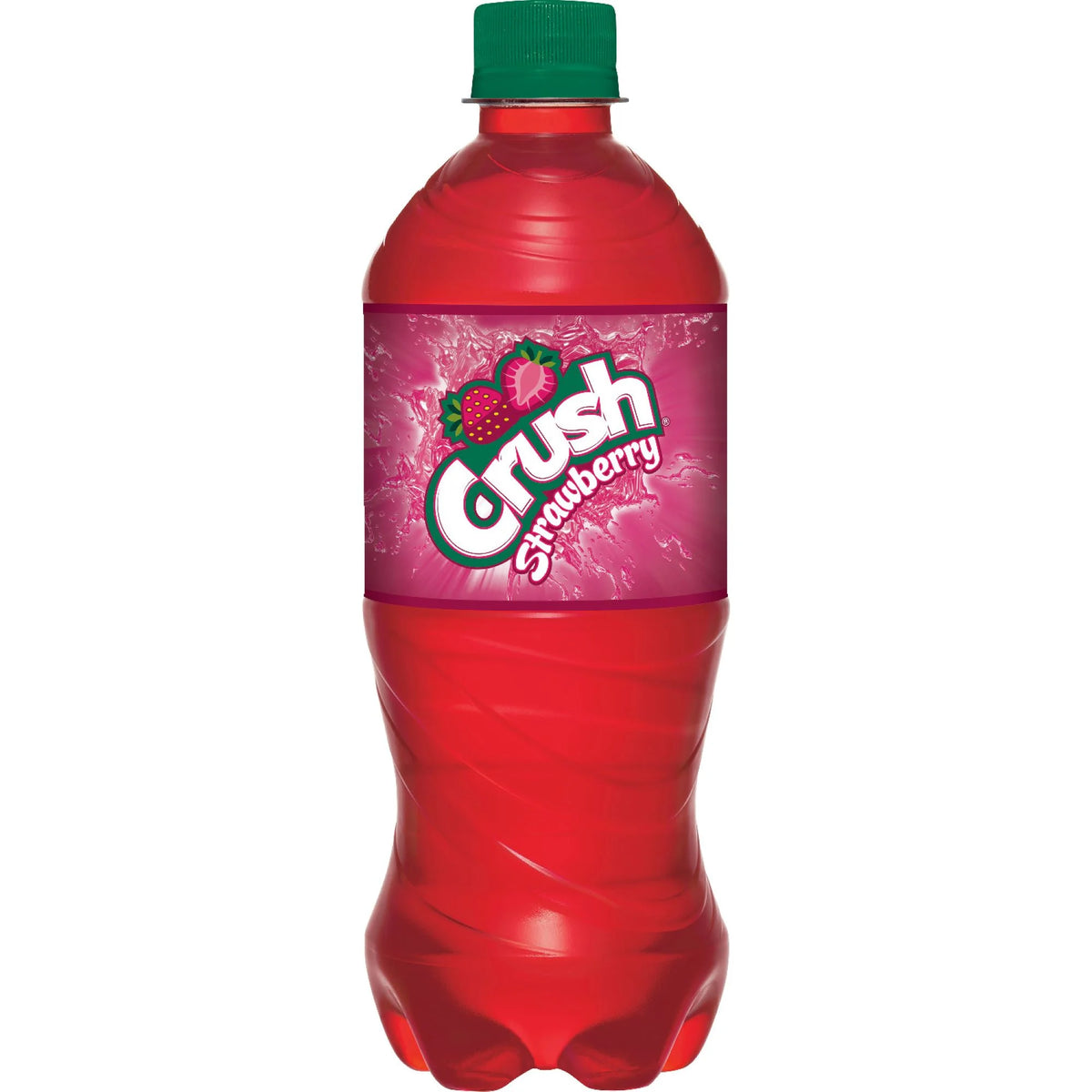 Strawberry Soda 20oz Bottles, Quantity of 16 U5834