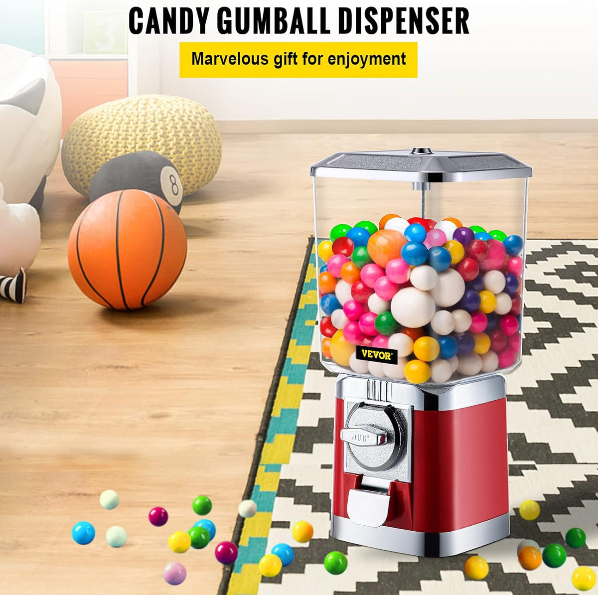 Classic Gumball Bank Candy Vending Machine S266750
