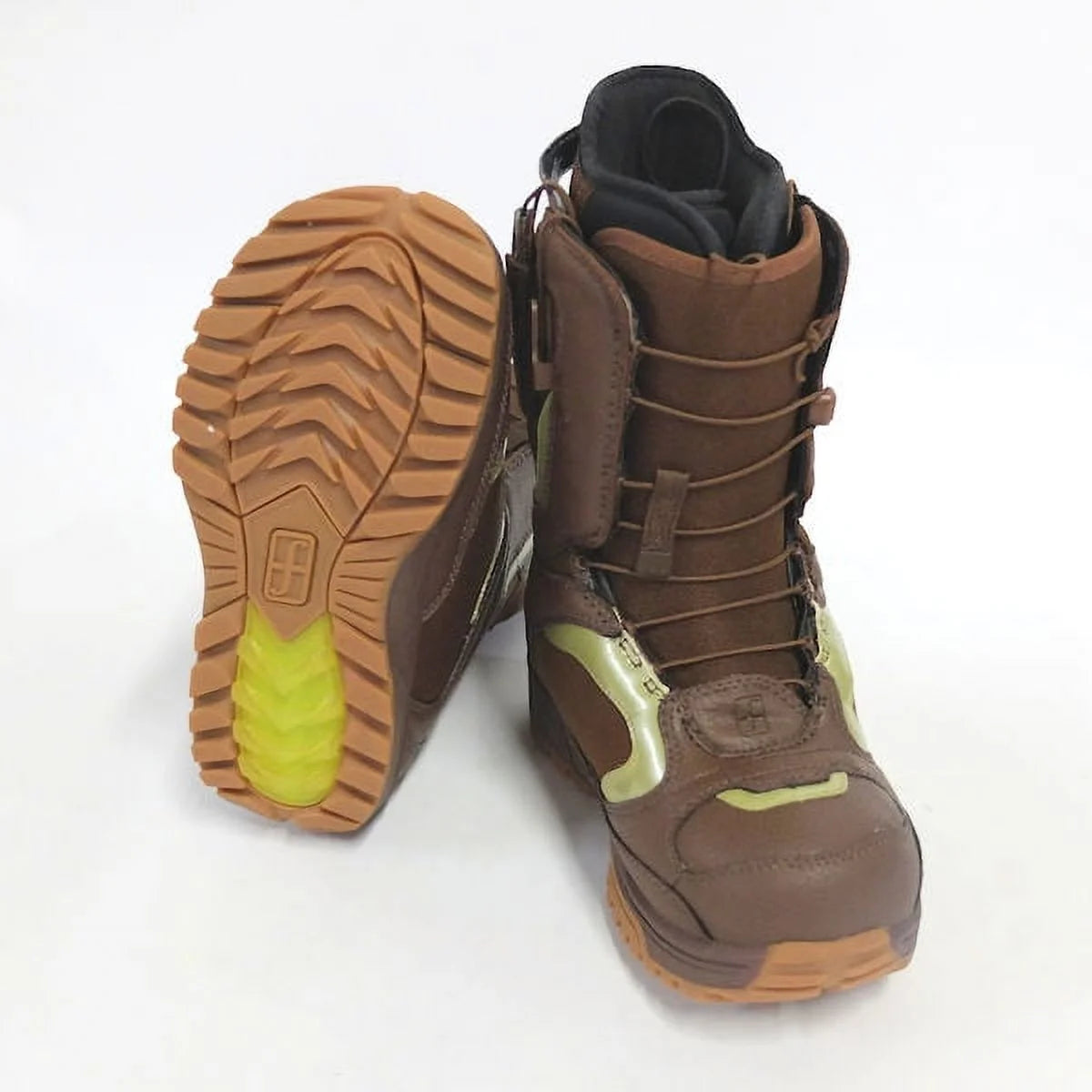 Women's Snowboard Boots Brown Khaki E982