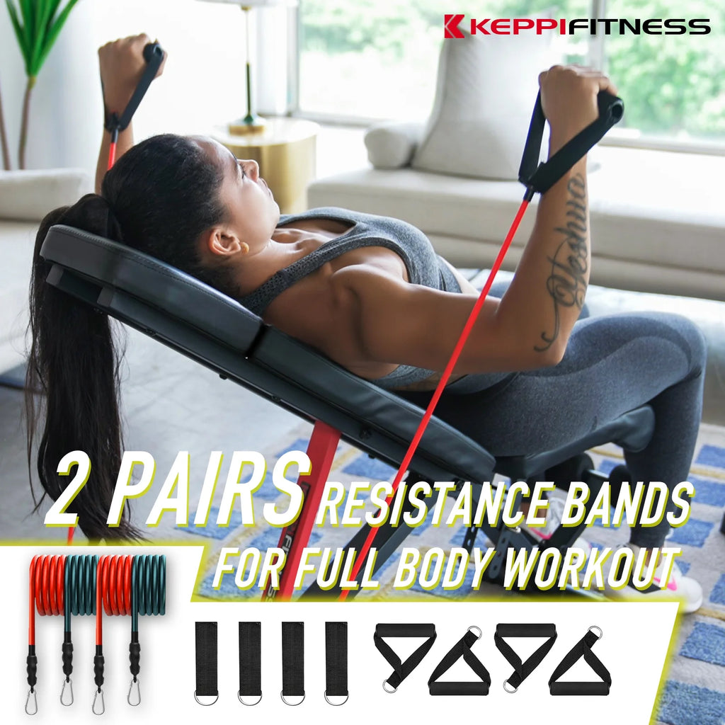 Adjustable Foldable Weight Bench for Home Gym M698