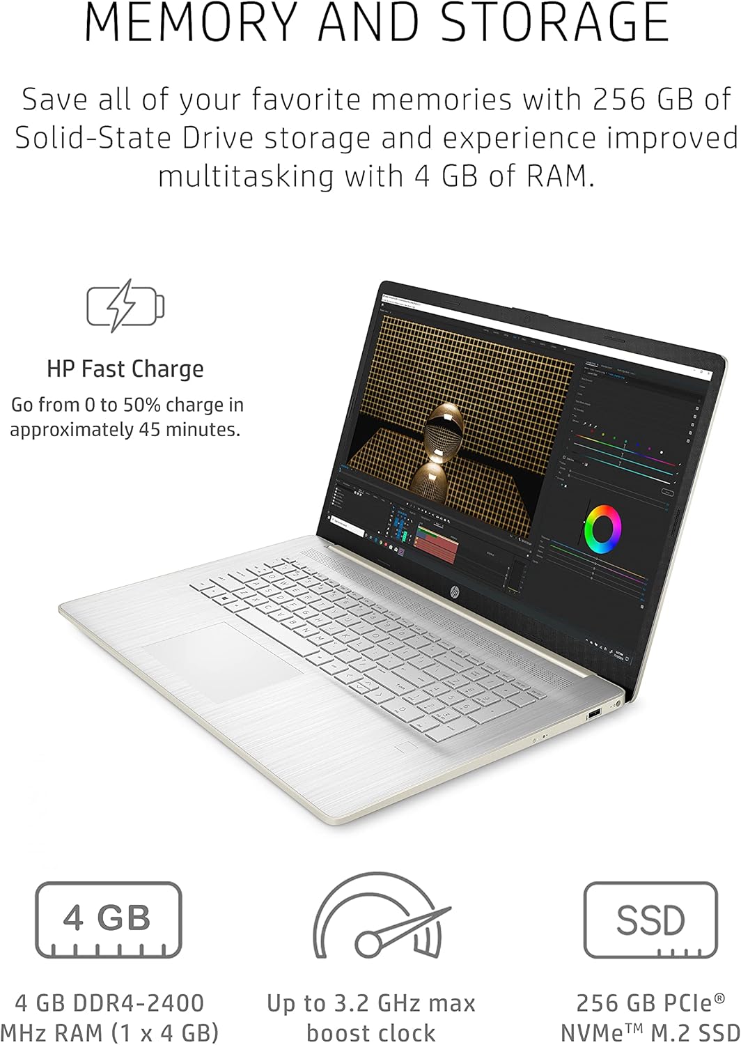 17.3-inch HD+ Display Laptop W53007