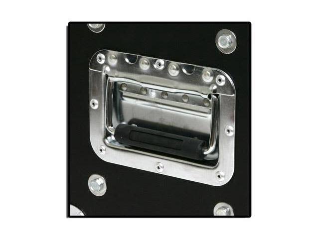 12 Space ATA Shock Mount Effects Rack Case with Casters O1634