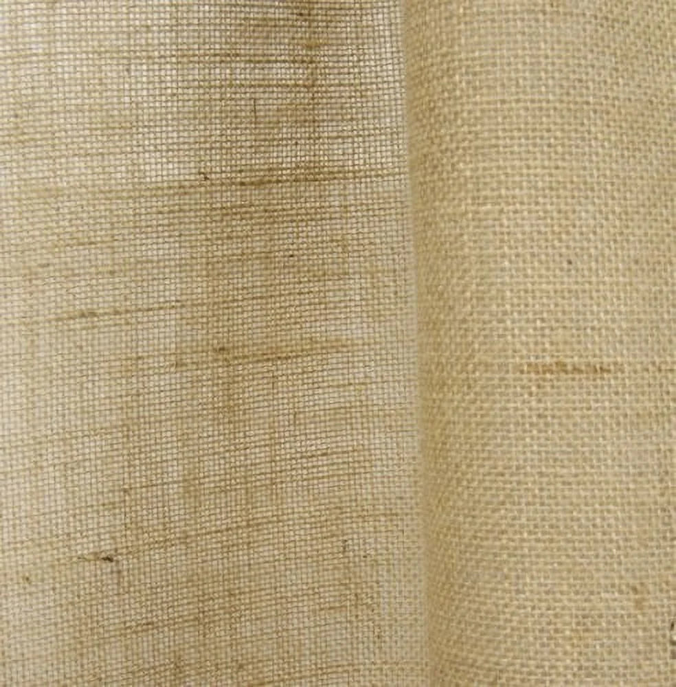 Burlap Lined Curtain Drape Panel 42 x 96 Inch A5420