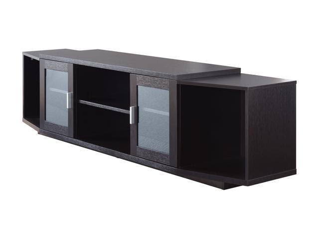 72-Inch Wood TV Stand in Cappuccino L946648