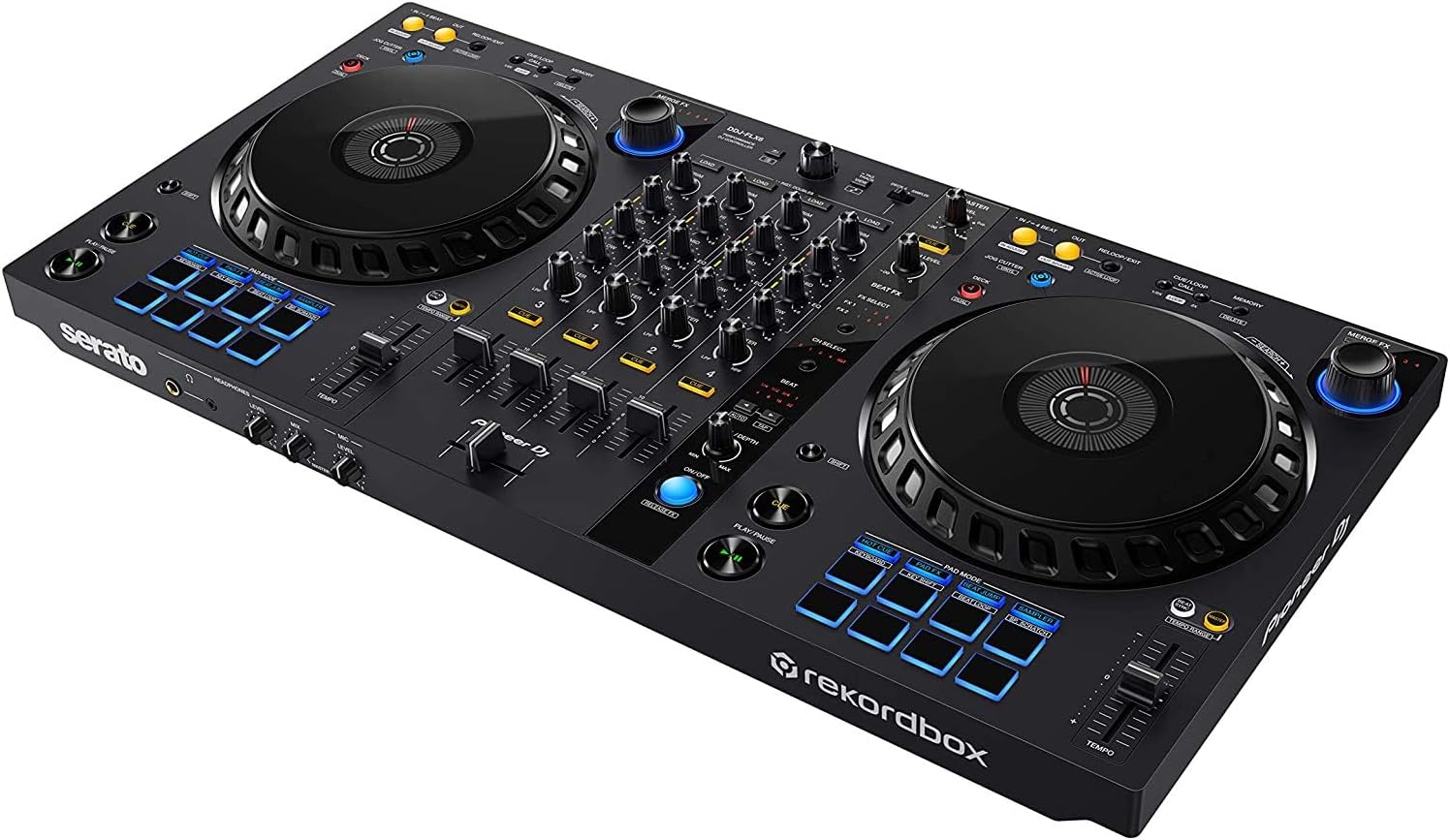 DJ Bundle with DDJ-FLX6, DM-40 Set, and HDJ-X5 Headphones W204588