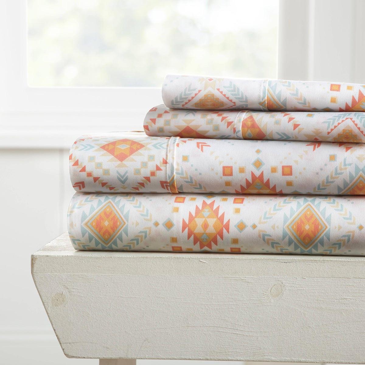 Patterned Sheet Set (California King - Rose Grey) E433
