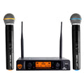 Dual Digital Wireless Handheld Microphone System O673853