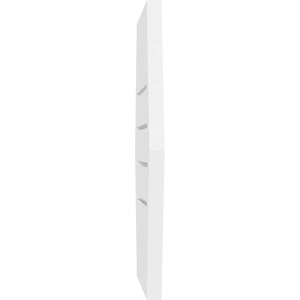 PVC Horizontal Peaked Gable Vent Q493