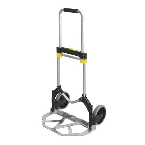 Collapsible Utility Hand Truck, Silver/Black I5885