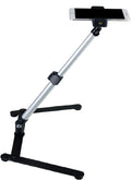 Pack of 2 Adjustable Overhead Phone Tripod Stand with Cellphone Holder U386