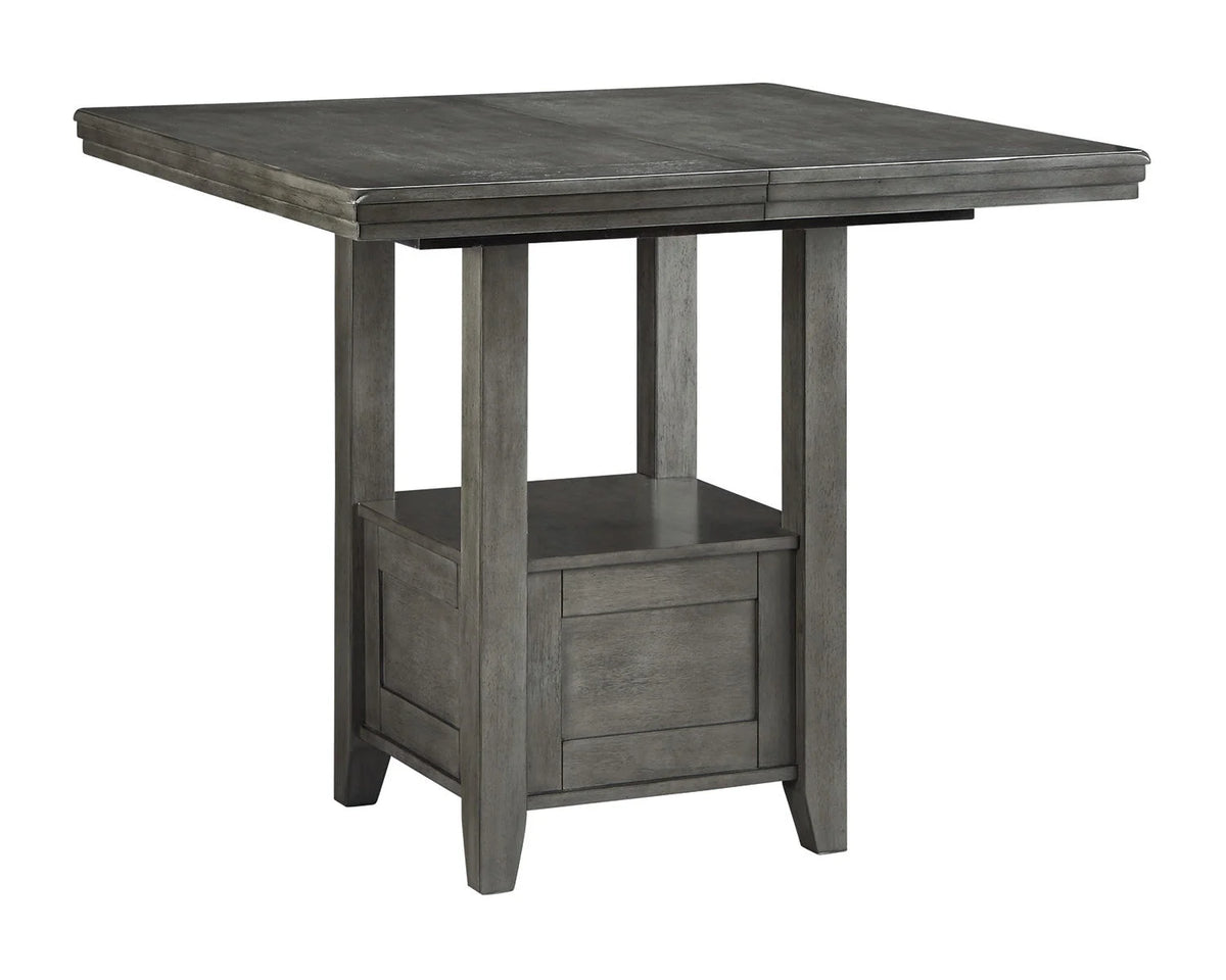 Gray Counter Height Dining Extension Table H9406