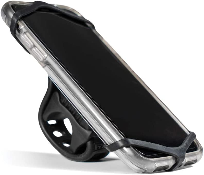 CNC Aluminum Bicycle Phone Mount with Rubber Strap P69339