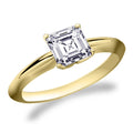 14K Yellow Gold Solitaire Engagement Ring P5556