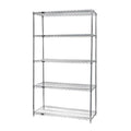 Wire Shelving 5 Rack Stainless Steel Shelf Starter Unit D85380