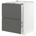 White Base Cabinet for Sink and Recycling, 24x24x30 R233181