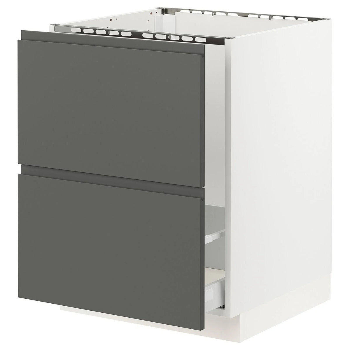 White Base Cabinet for Sink and Recycling, 24x24x30 R233181