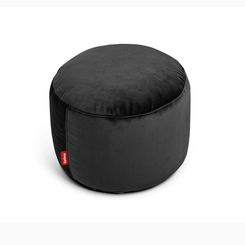 Velvet Ottoman U110580