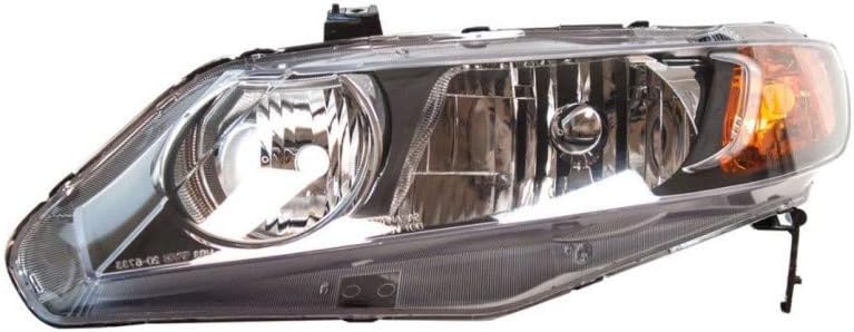 Headlight Driver and Passenger Side for Sedan V5284