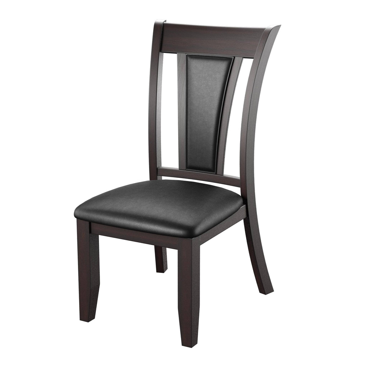 Dark Cherry Dining Chair Set of 2 Q656425