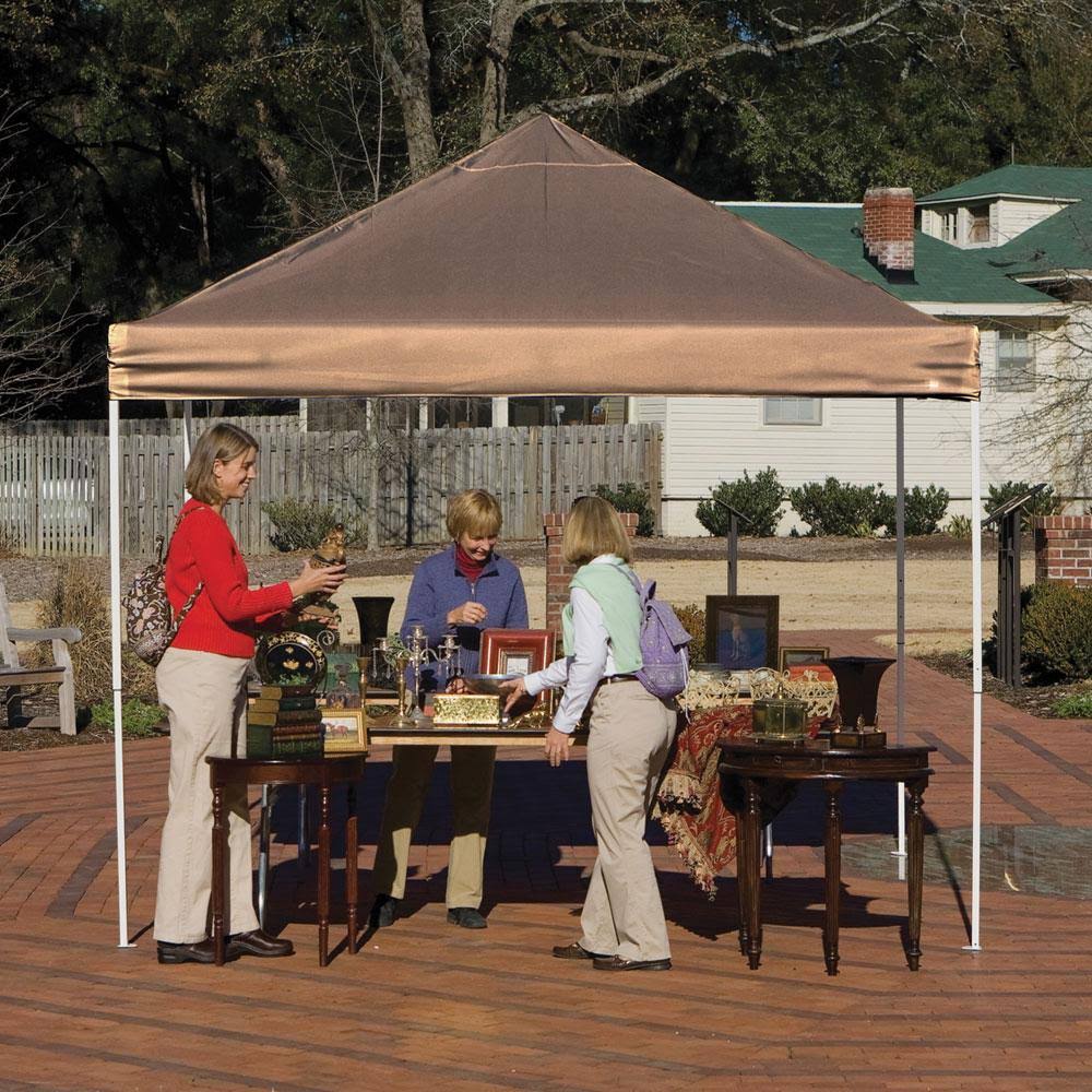 10x10 Straight Leg Pop Up Canopy Y28471