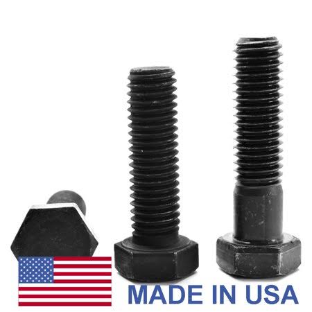 1/4 inch-20 x 1 1/2 inch Coarse Thread Grade 8 Hex Cap Screw Black Oxide Alloy Steel Pk 1600 X11691