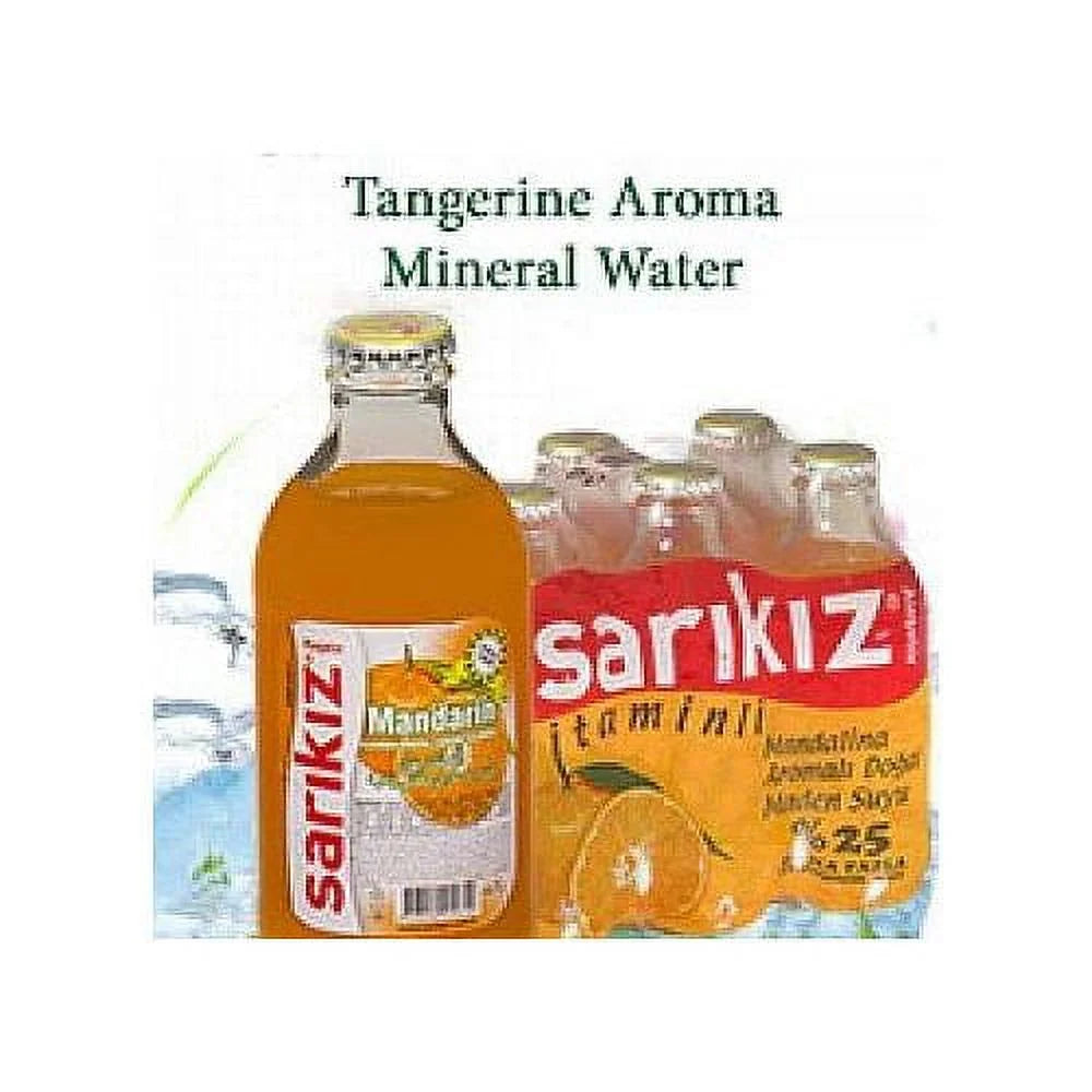 Turkish Mineral Water With Mandarin Flavored 200Ml X 6 Packs C9463