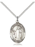 Sterling Silver St. Joseph Pendant with Sterling Silver Chain M45735