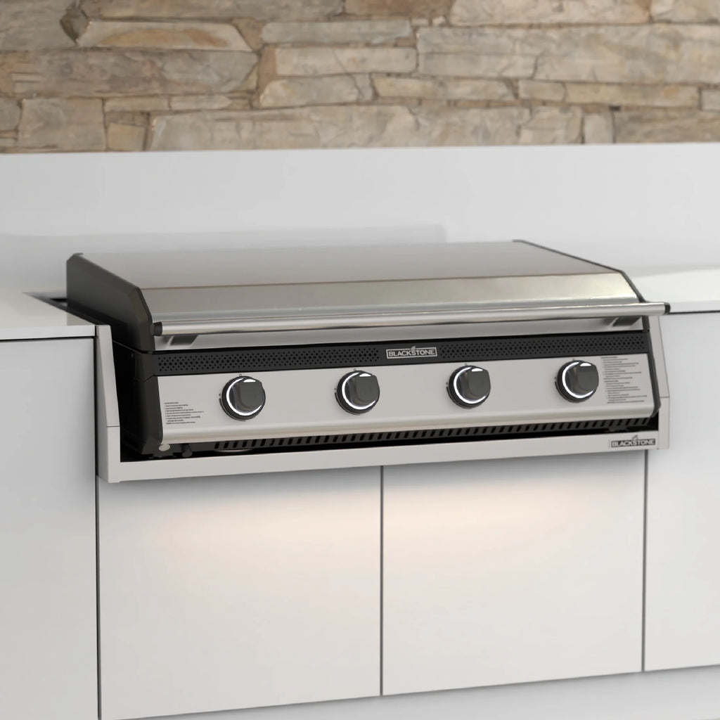 36" Built-In Griddle with Hood and Stainless Steel Insulation Jacket I946