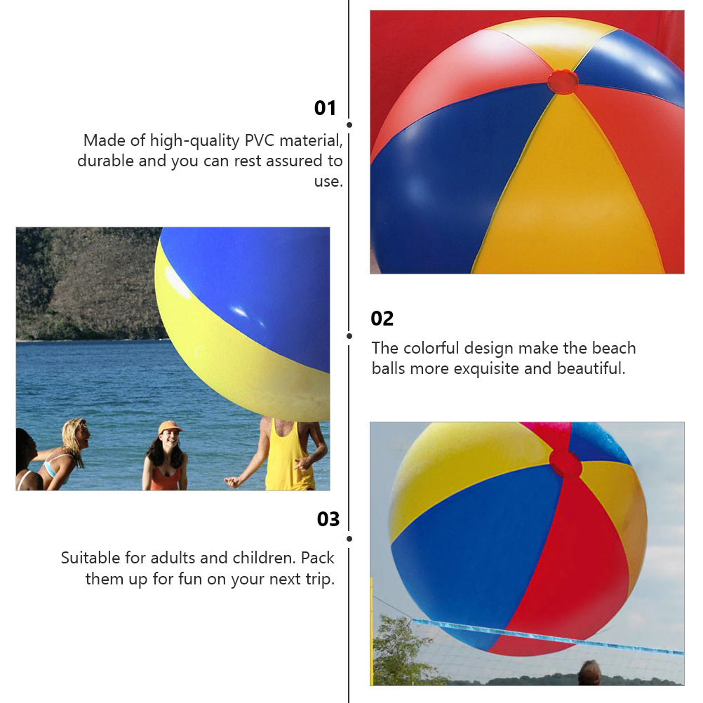 Large Inflatable Beach Ball Pool Water Toy C114