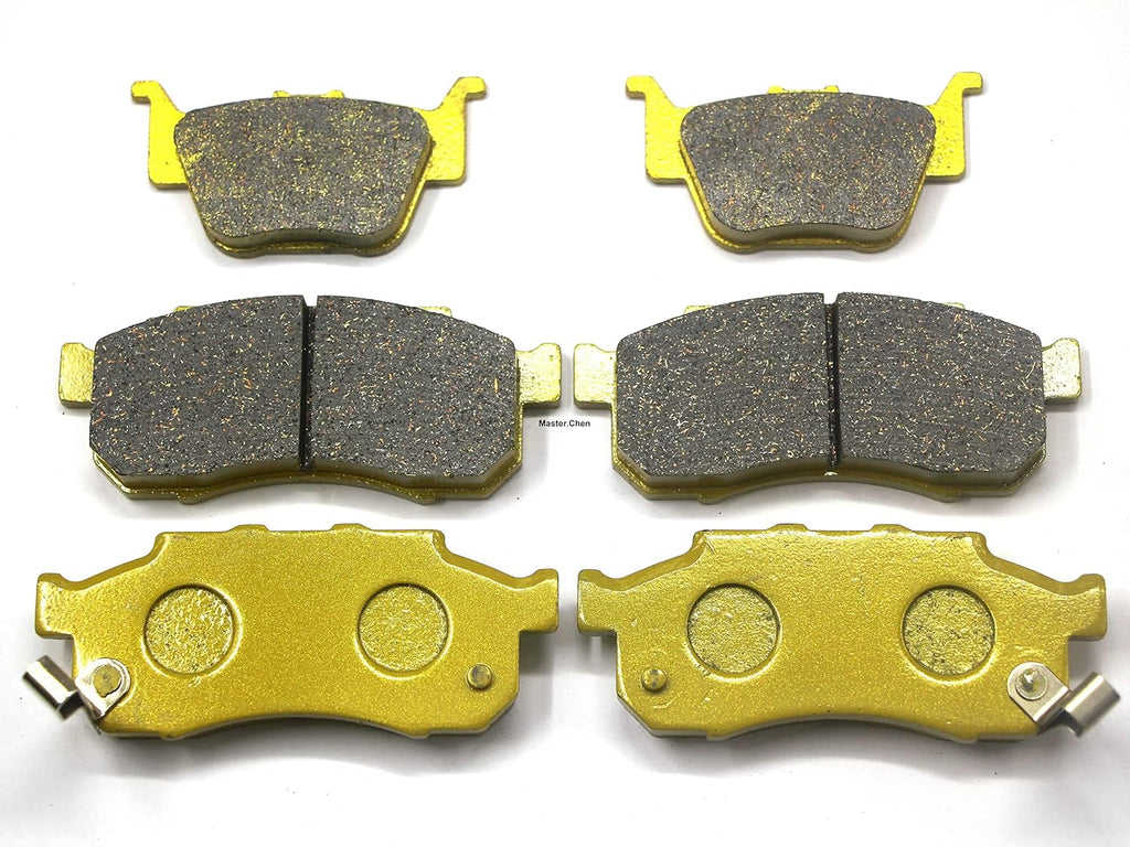 Front Rear Brake Pads Pack of 2 Q522876