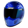 Blue Size Small Motorcycle Helmet P4991
