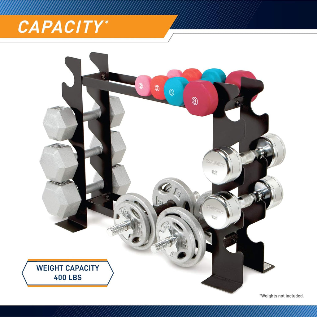 Black Dumbbell Rack Stand, Pack of 2 Q8434