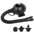 Portable 800W Electric Air Pump Inflator Deflator with 3 Nozzles D240528