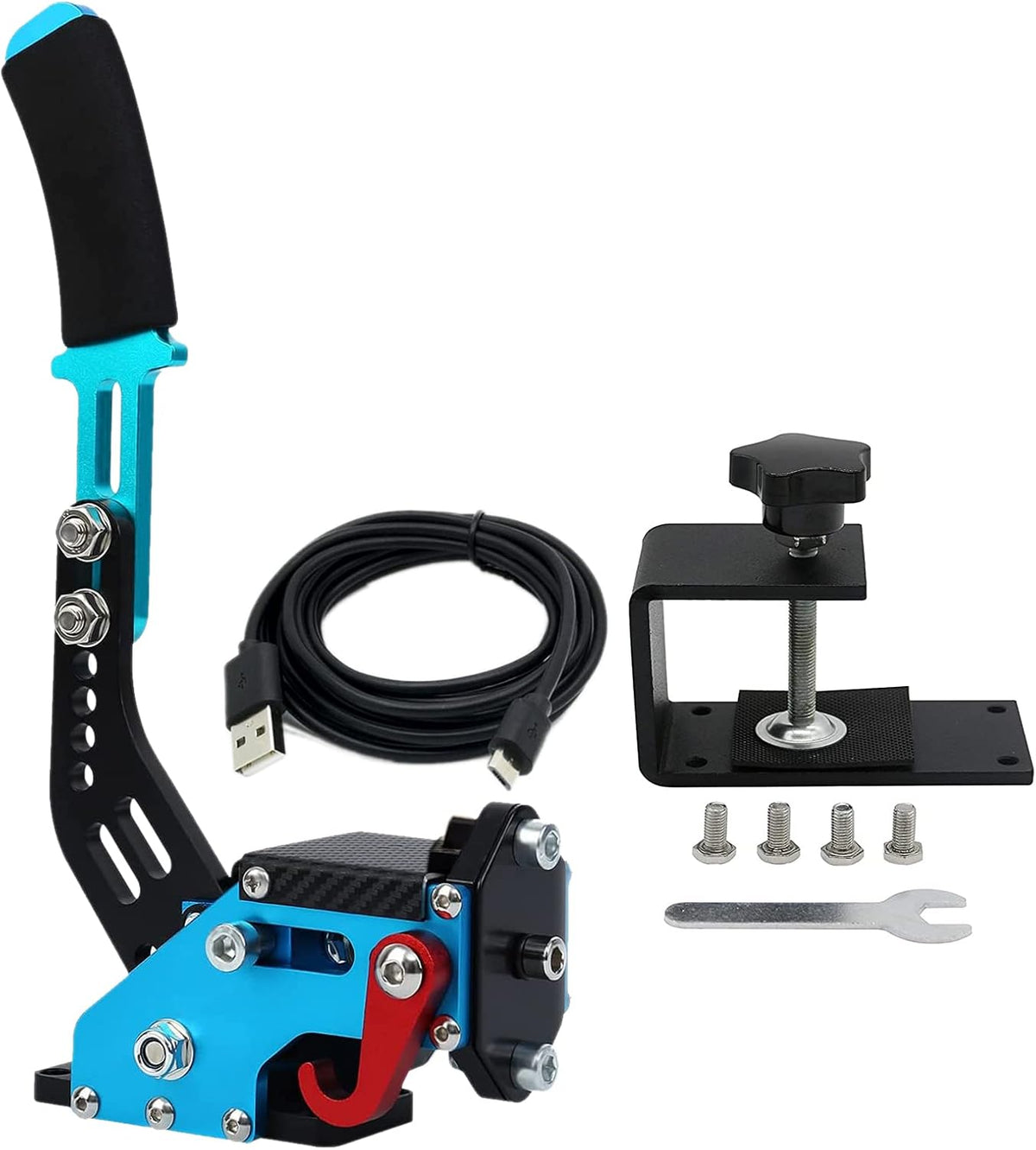 USB 8 Gear Shifter Handbrake for PC Simracing B19131