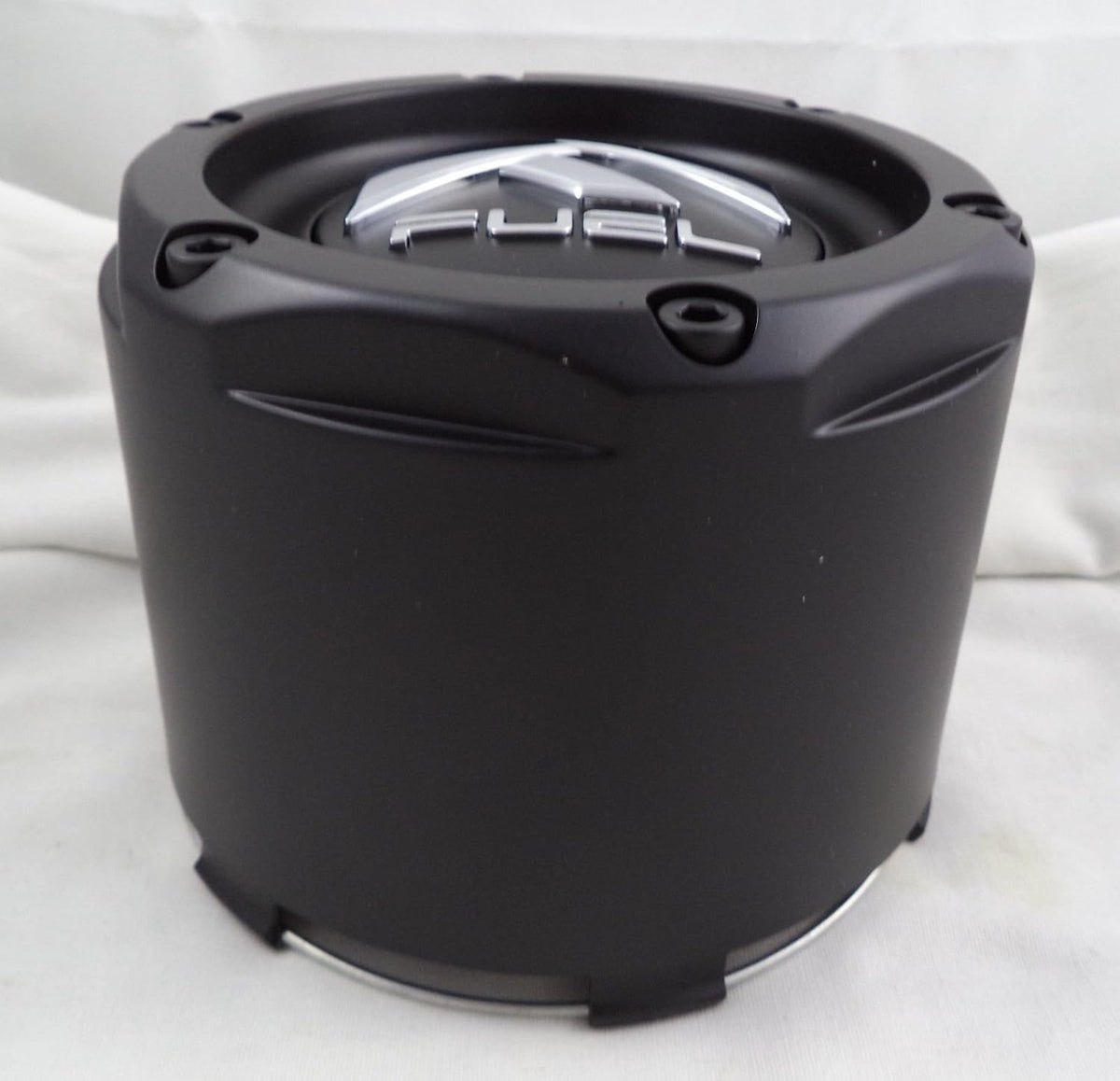 Matte Black Rivets Custom Wheel Center Caps Set of Two N34683