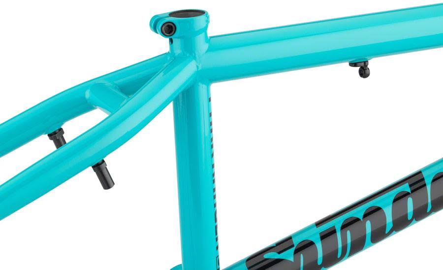 Gloss Turquoise BMX Frame F8446