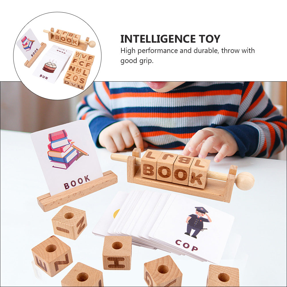 Wooden Learning String Toy Building Blocks A5473