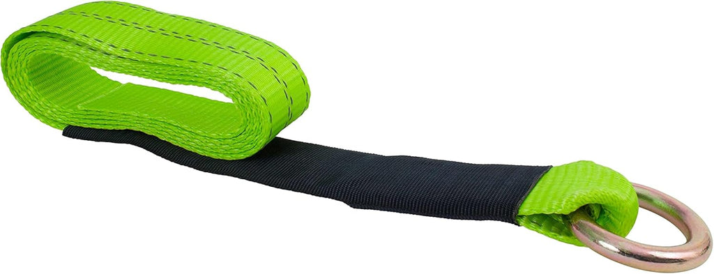 8 Pack 2 x 8' Car Tie Down Ratchet Strap with Flat Hook Green Tire Straps N1167
