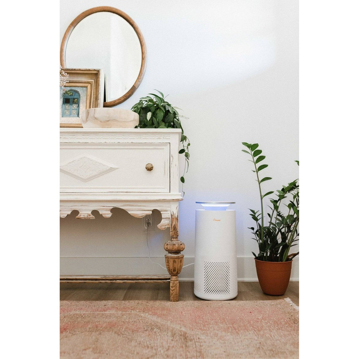 True HEPA Air Purifier with UV Light, White J471