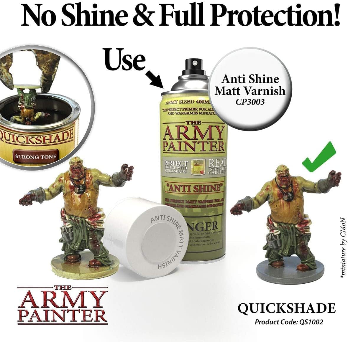 3pcs Quickshade Varnish Set, Strong Tone, 250 ml, Pack of 2 N1409