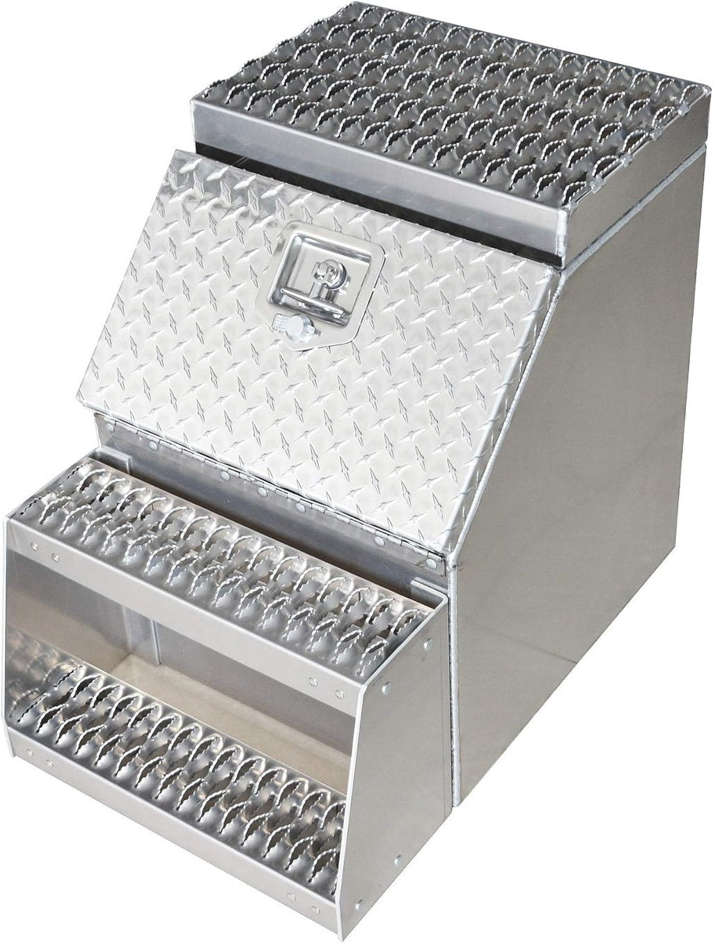 Semi Truck Side Storage Saddle Step Box 18" L x 25" W x 28" H E826