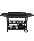 Black 4-Burner Propane Gas Grill L428741
